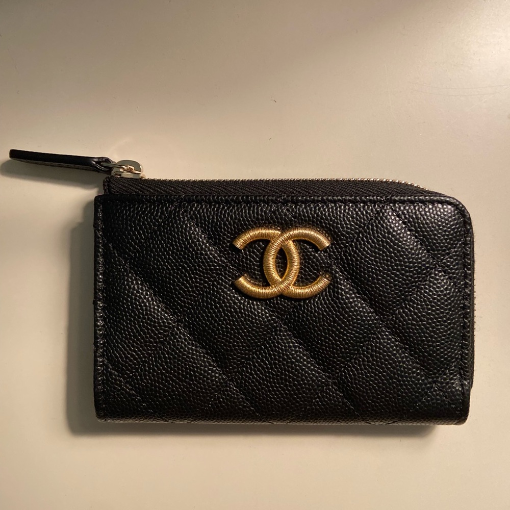 NWT Chanel Coin Holder Black Never Used